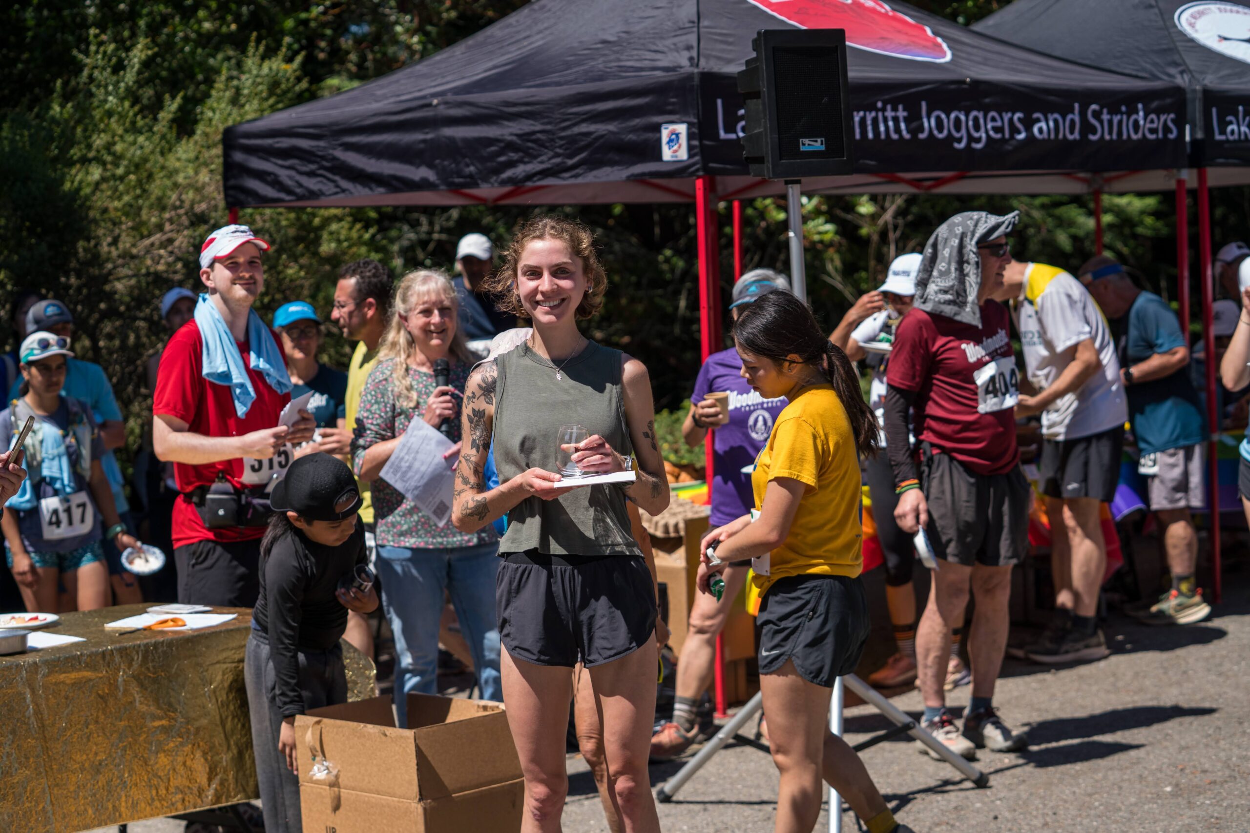Finishers at Chabot Space and Science Center